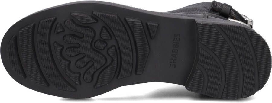 Shabbies Zwarte Enkelboots Alyd Ankle Boot