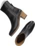 Shabbies Amsterdam Shabbies Lieve G Ankle Boot Enkellaarsjes Enkelboots met rits Dames Zwart - Thumbnail 5