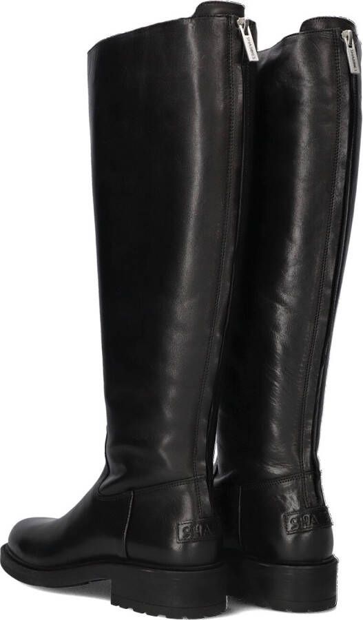 SHABBIES Zwarte Hoge Laarzen Dean High Boot