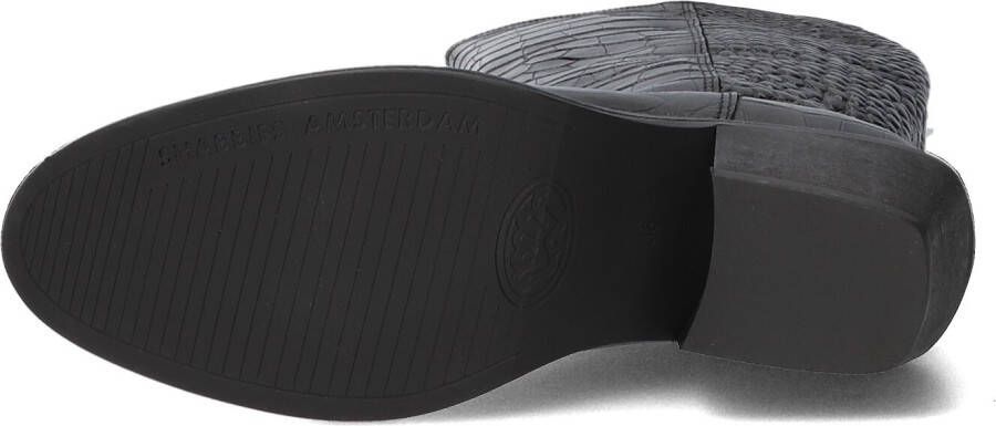 SHABBIES Zwarte Laarzen Juul Mid Boot