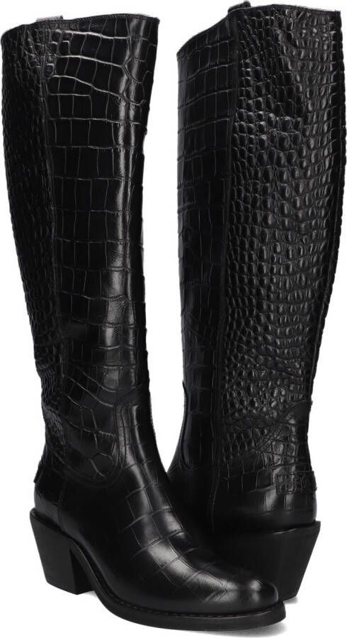 SHABBIES Zwarte Laarzen Juul Mid Boot