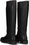 SHABBIES Hoge Laarzen Dames Alyd High Boot Maat: 37 Materiaal: Leer Kleur: Zwart - Thumbnail 6