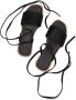 SHABBIES Dames 170020172 Maat: 38 Materiaal: Leer Kleur: Zwart - Thumbnail 6