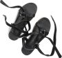 Shabbies Amsterdam Shabbies 170020244 Sandalen Dames Zwart - Thumbnail 5