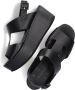 SHABBIES Sandalen Dames 170020275 Maat: 37 Materiaal: Leer Kleur: Zwart - Thumbnail 6