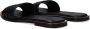 SHABBIES Slippers Dames 170020171 Maat: 36 Materiaal: Leer Kleur: Zwart - Thumbnail 5