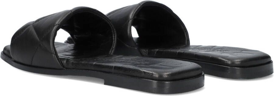 SHABBIES Zwarte Slippers 170020248