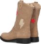 Shoesme Nw23w006 Cowboylaarzen Western Laarzen Meisjes Kids Beige - Thumbnail 3