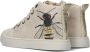 Shoesme Beige Meisjes Leer Printopdruk 25 Sneakers - Thumbnail 5