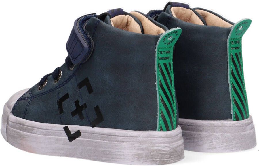 Shoesme Blauwe Hoge Sneaker Sh21w024