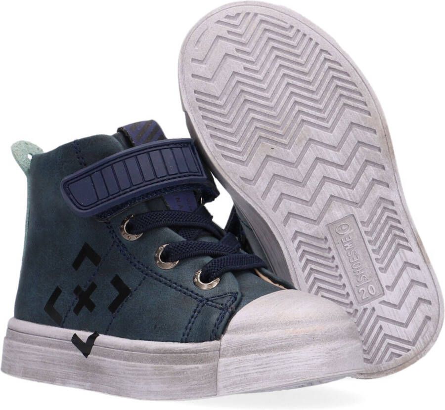 Shoesme Blauwe Hoge Sneaker Sh21w024
