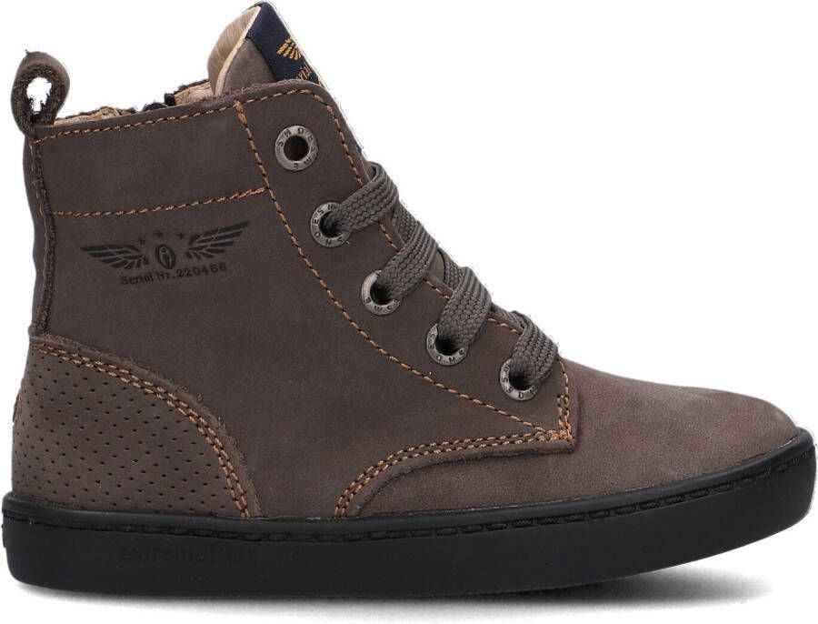 Shoesme Bruine Hoge Sneaker Fl23w012