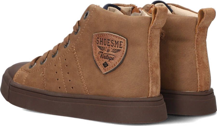 Shoesme Cognac Hoge Sneaker Sh23w036