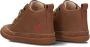 Shoesme Baby Veterschoenen Cognac Leer - Thumbnail 3