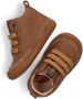 Shoesme Baby Veterschoenen Cognac Leer - Thumbnail 5