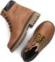 Shoesme Ti23w120 Veterboots Laarzen Met Veters Jongens Kids Cognac - Thumbnail 5