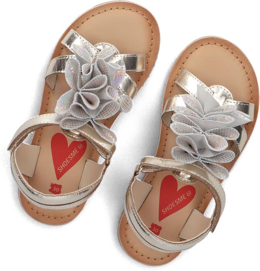 SHOESME Gouden Sandalen Ca25s040