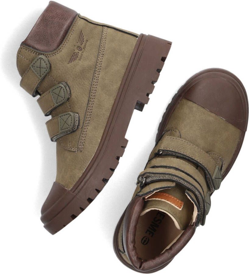 SHOESME Groene Boots Sw23w008