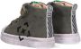 Shoesme Sh21w024 Hoge sneakers Leren Sneaker Jongens Groen - Thumbnail 4