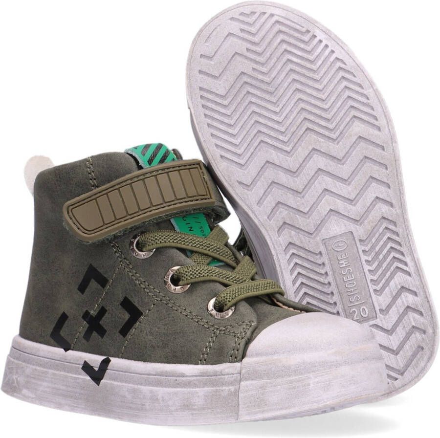 Shoesme Groene Hoge Sneaker Sh21w024