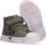 Shoesme Sh21w024 Hoge sneakers Leren Sneaker Jongens Groen - Thumbnail 5