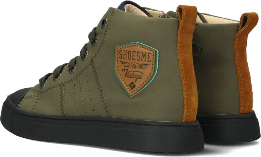 Shoesme Groene Hoge Sneaker Sh22w036