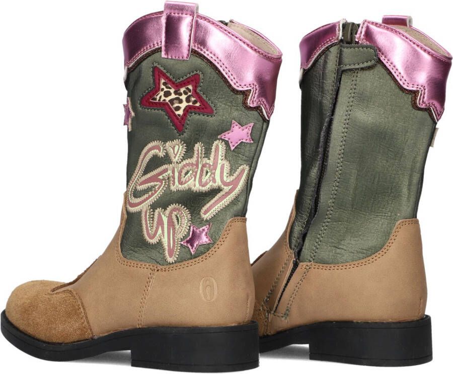SHOESME Groene Laarzen Nw25w008