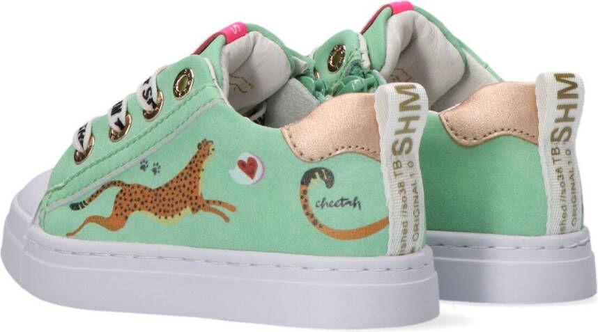 Shoesme Groene Lage Sneakers Sh21s002