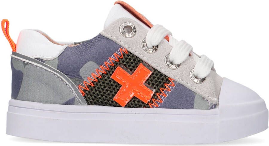 Shoesme Groene Lage Sneakers Sh22s021