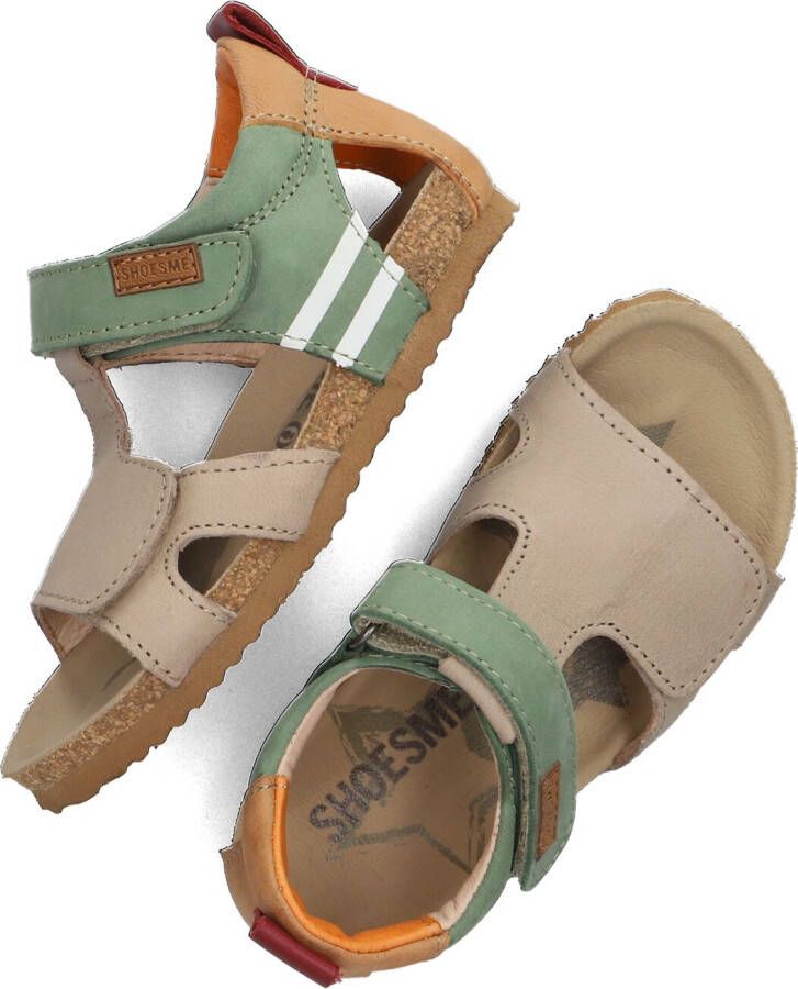 SHOESME Groene Sandalen Bi23s086