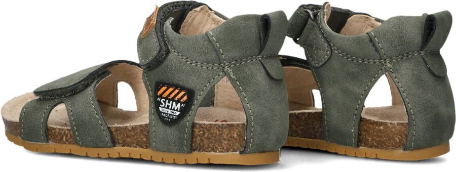 SHOESME Groene Sandalen Bi25s008