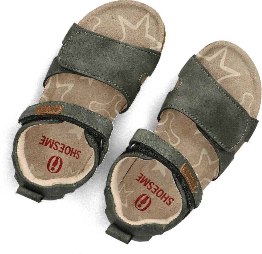 SHOESME Groene Sandalen Bi25s008