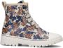 Shoesme Sw22w012 Veterboots Laarzen Met Veters Meisjes Kids Paars - Thumbnail 2