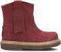 Shoesme B w004 Laarzen Suède Meisjes Rood - Thumbnail 3