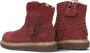 Shoesme B w004 Laarzen Suède Meisjes Rood - Thumbnail 4