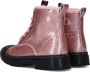 Shoesme veterboot Veterschoenen Meisje roze - Thumbnail 5