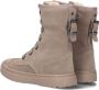 Shoesme Veterschoen hoog Veterschoen hoog taupe - Thumbnail 6