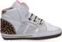 Shoesme BP21S002-B leren babyschoenen met panterprint wit - Thumbnail 5