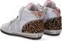 Shoesme BP21S002-B leren babyschoenen met panterprint wit - Thumbnail 6