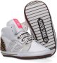 Shoesme BP21S002-B leren babyschoenen met panterprint wit - Thumbnail 7