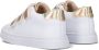 Shoesme leren sneakers wit goud met glitters Meisjes Leer Meerkleurig 30 - Thumbnail 5