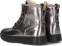 Shoesme Sw23w002 Veterboots Laarzen Met Veters Meisjes Zilver - Thumbnail 5