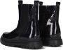 Shoesme lak chelsea boots met glitters zwart 24 | Enkelboot van - Thumbnail 5