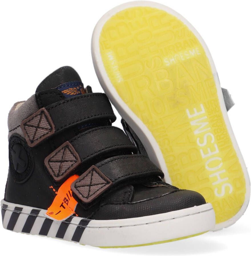 Shoesme Zwarte Hoge Sneaker Ur21w043