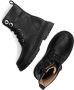 Shoesme Nt21w005 Veterboots Laarzen Met Veters Meisjes Kids Zwart - Thumbnail 6
