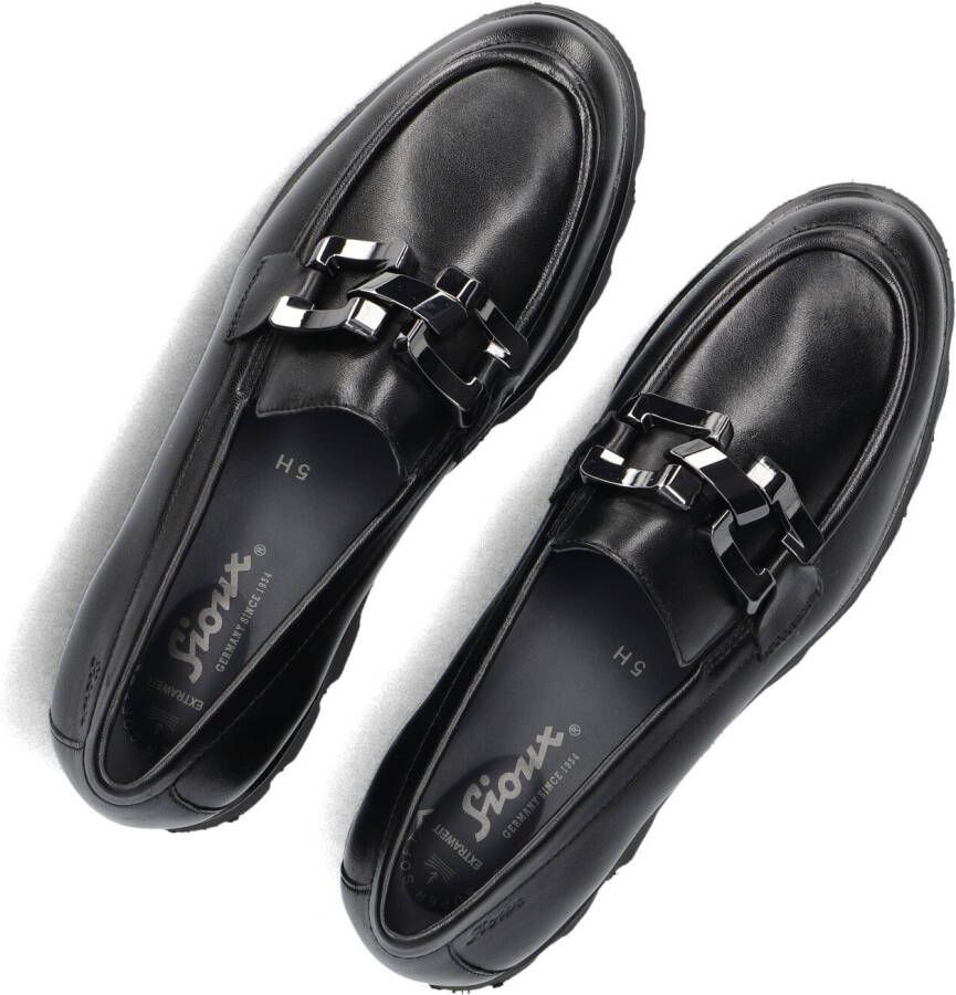 SIOUX Zwarte Loafers Meredira