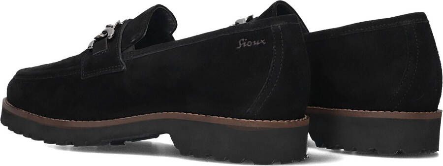 SIOUX Zwarte Loafers Meredith
