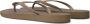 Sleepers Tapered Teenslippers Zomer slippers Dames Bruin - Thumbnail 5