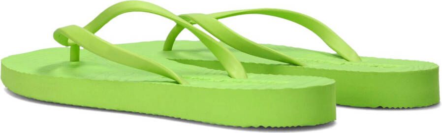 SLEEPERS Groene Teenslippers Tapered