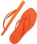 Sleepers Tapered Teenslippers Zomer slippers Dames Oranje - Thumbnail 6